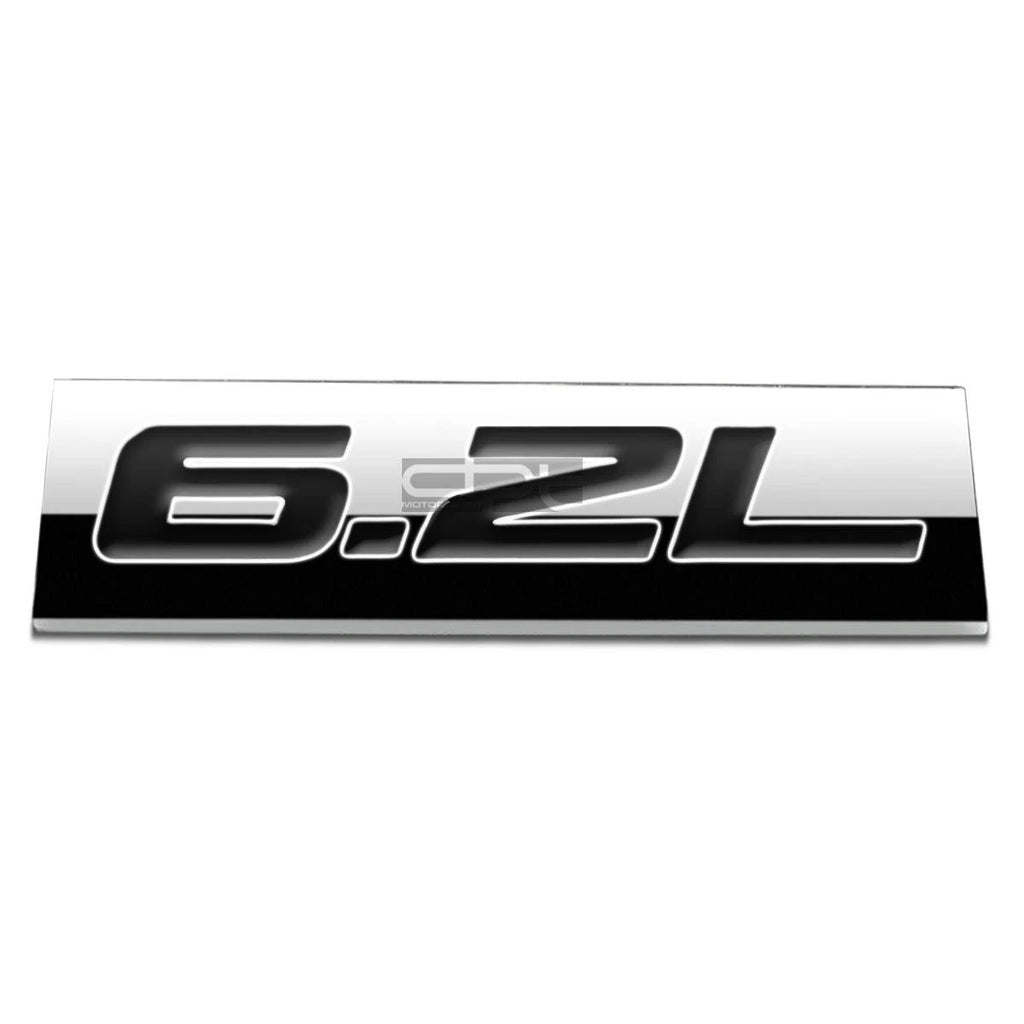 Polished Chrome 6.2L Emblem Badge for