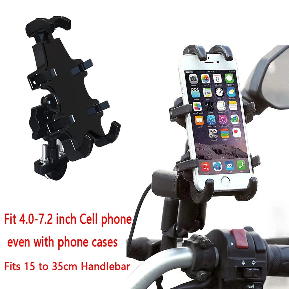 Handlebar Cell Phone Holder for Kawasaki Vulcan 1700 (2009–2023)
