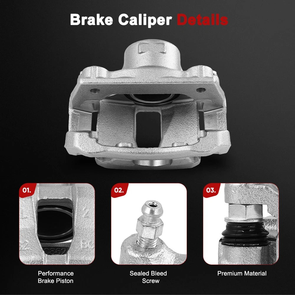 Brake Calipers Pair for Lexus IS250 (2009-2015)