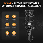 Complete Strut Assembly for Nissan Rogue AWD (2014–2020)