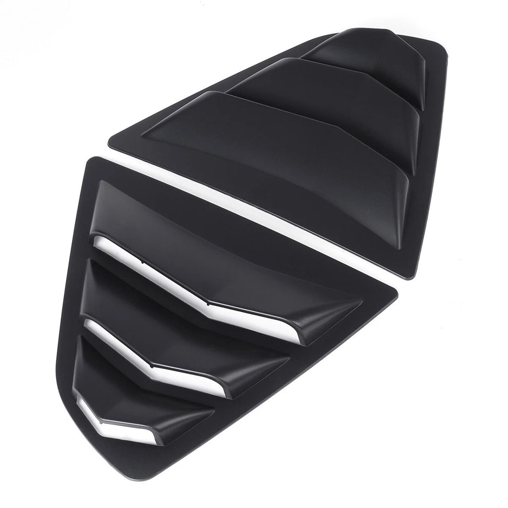 Matte Black Window Louver Sun Shade Cover for Toyota Camry (2018–2024)