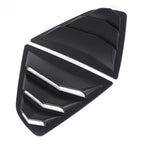 Matte Black Window Louver Sun Shade Cover for Toyota Camry (2018–2024)