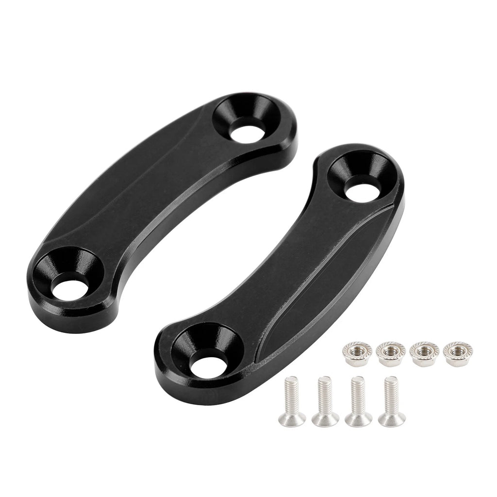 Aluminum Rear View Mirror Hole Caps for Kawasaki ZX10R (2016–2023)