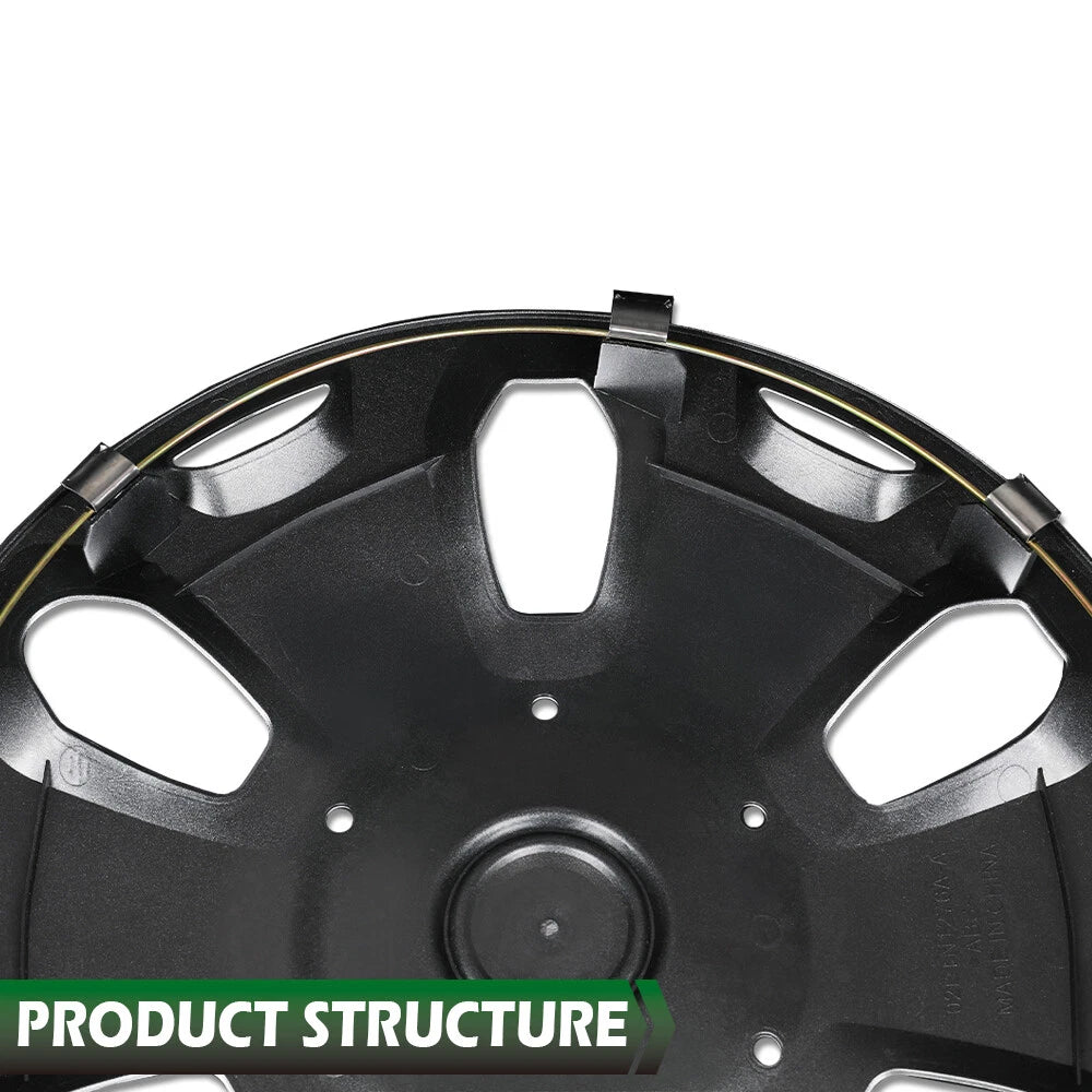 Set of 4 Wheel Covers for Ford Transit Connect (2010–2013)