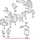 Shut-Off Valve for Mercedes (0014701393, A0014701393)