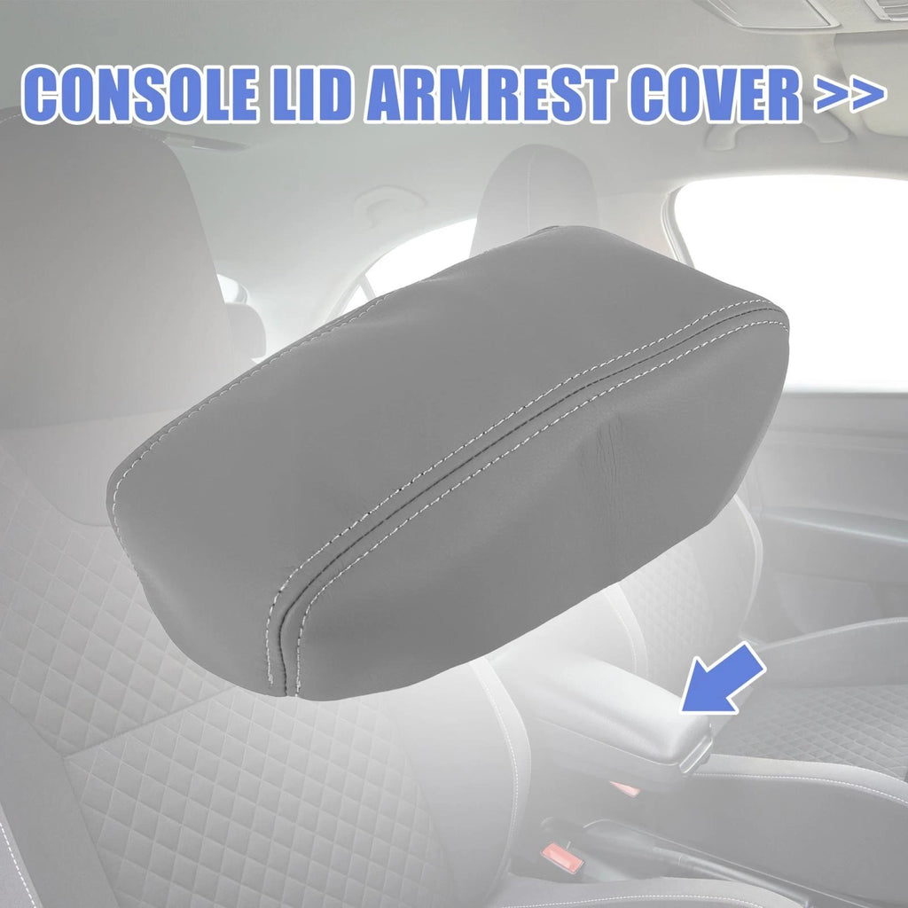 Center Console Lid Armrest Cover for Toyota 4Runner (1996–2002) Gray