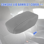 Center Console Lid Armrest Cover for Toyota 4Runner (1996–2002) Gray