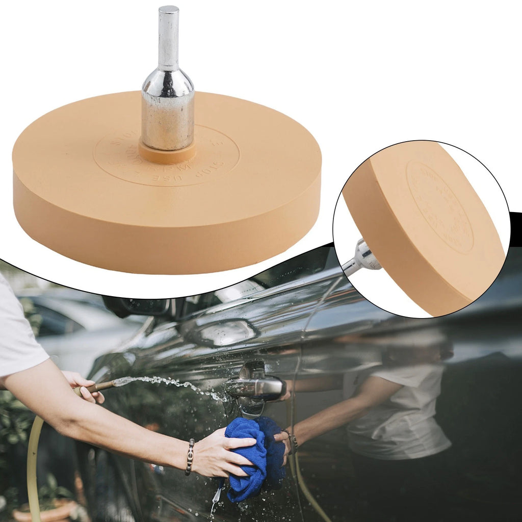 Rubber Eraser Wheel 88mm for Acrylic Enamel & Urethane Paint