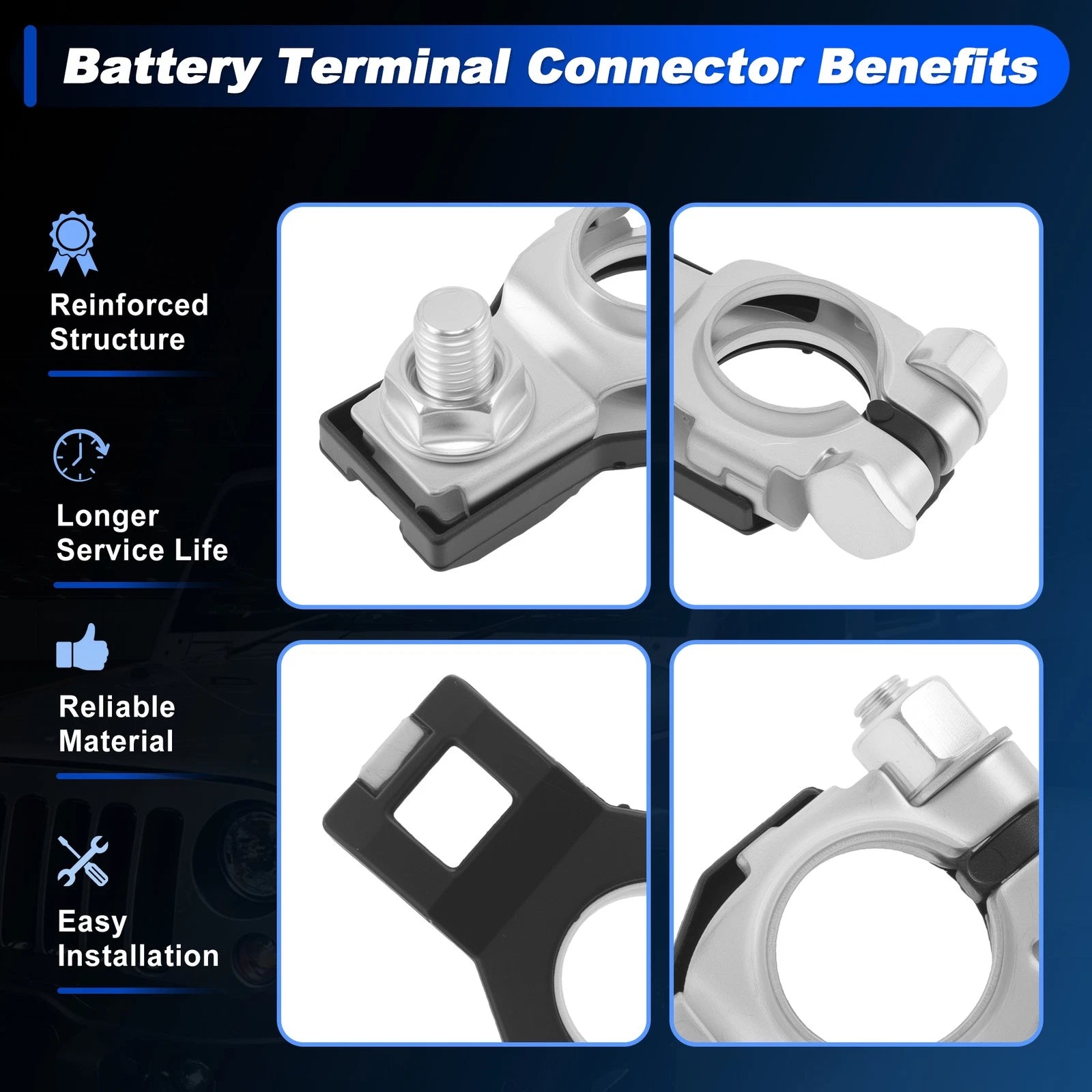 Negative Battery Terminal for Toyota Avalon (1995–2003) 9098206022