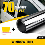 Window Tint Film 70% VLT for Car (20" x 10ft) Anti-UV Heat Block Reflective
