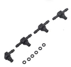 Set of 4 Plastic T & L Pipes for Common Rail Diesel Engines