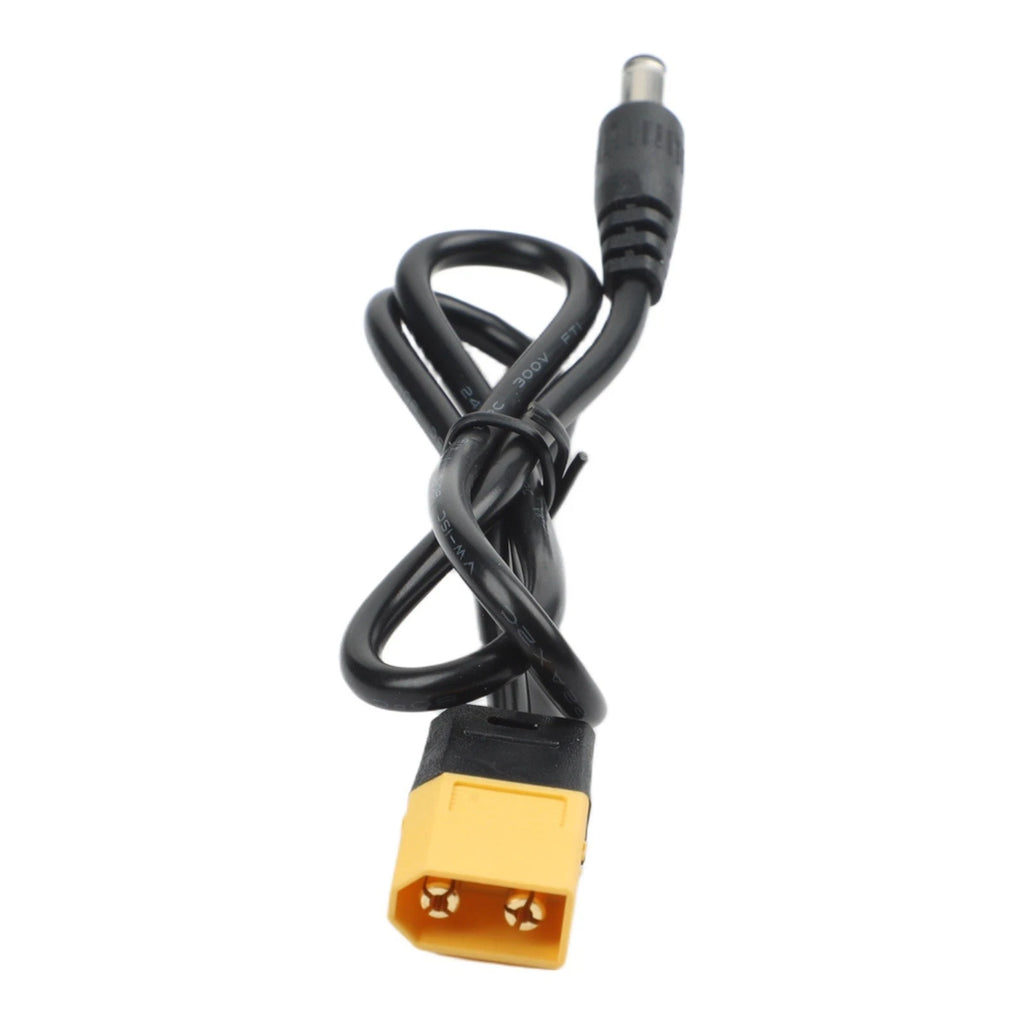 XT60 Male Connector to Male DC5525 Power Cable Adapter for TS100 (2018–2023)