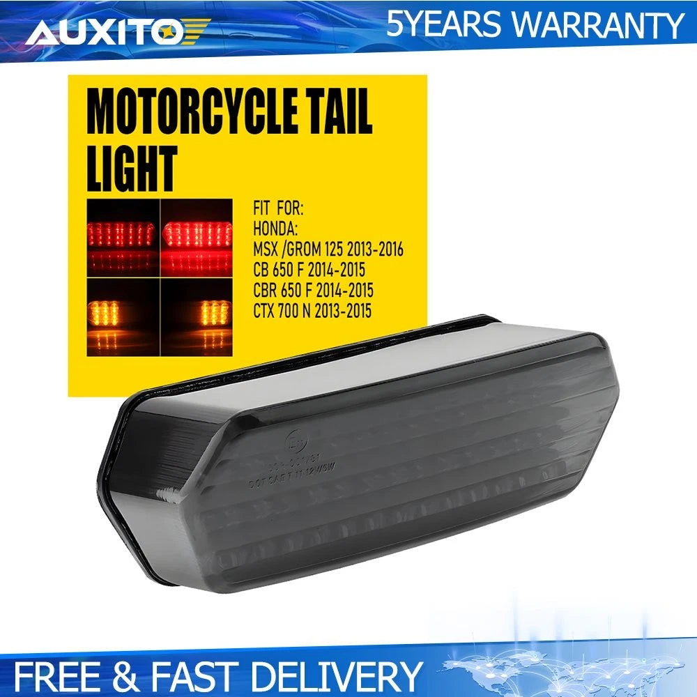 LED Tail Light for Honda Grom 125, CBR650F, CTX700N (2014–2023)