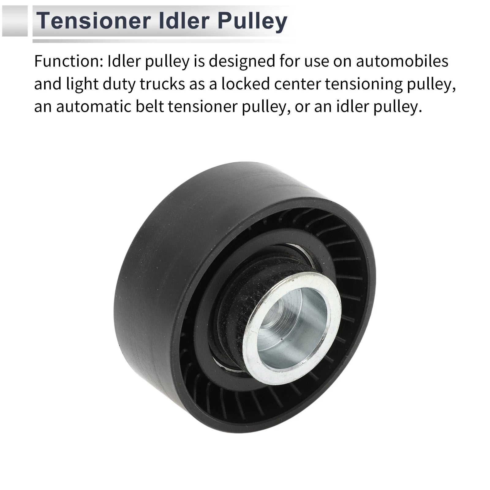 Drive Belt Idler Pulley for Ford Transit (2000–2014) No.CC1Q19A216CA 1 Pc
