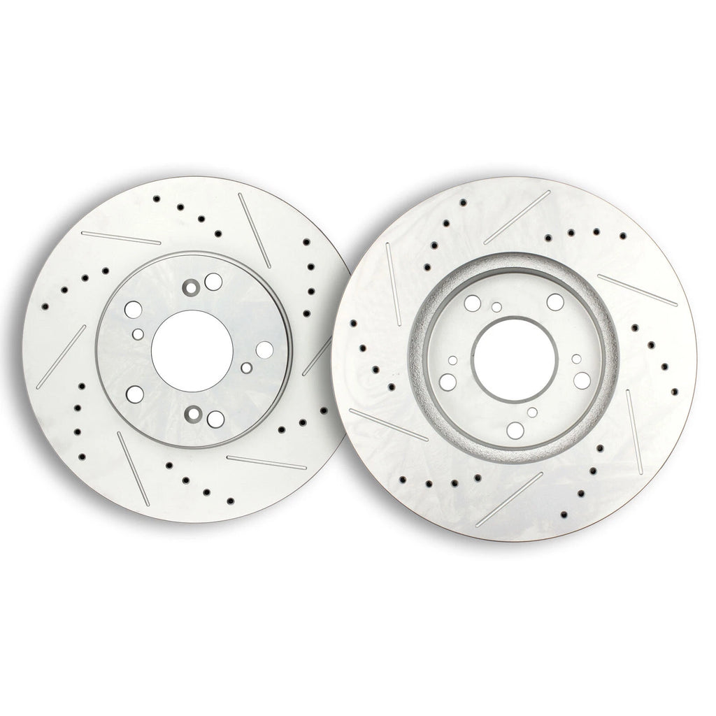Set of 4 Brake Rotors for Honda Accord V6 (1998–2002)