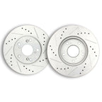 Set of 4 Brake Rotors for Honda Accord V6 (1998–2002)