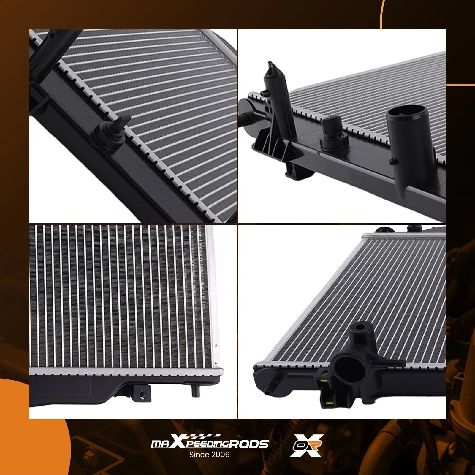 Aluminum Cooling Radiator for Mazda 3 (2014-2018)