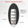 2 Replacement Keyless Smart Remote Key Fob for Nissan Altima (2013–2015)
