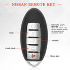 2 Replacement Keyless Smart Remote Key Fob for Nissan Altima (2013–2015)