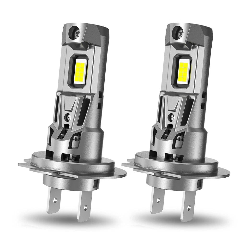 2X H7 LED Headlight Bulbs for
