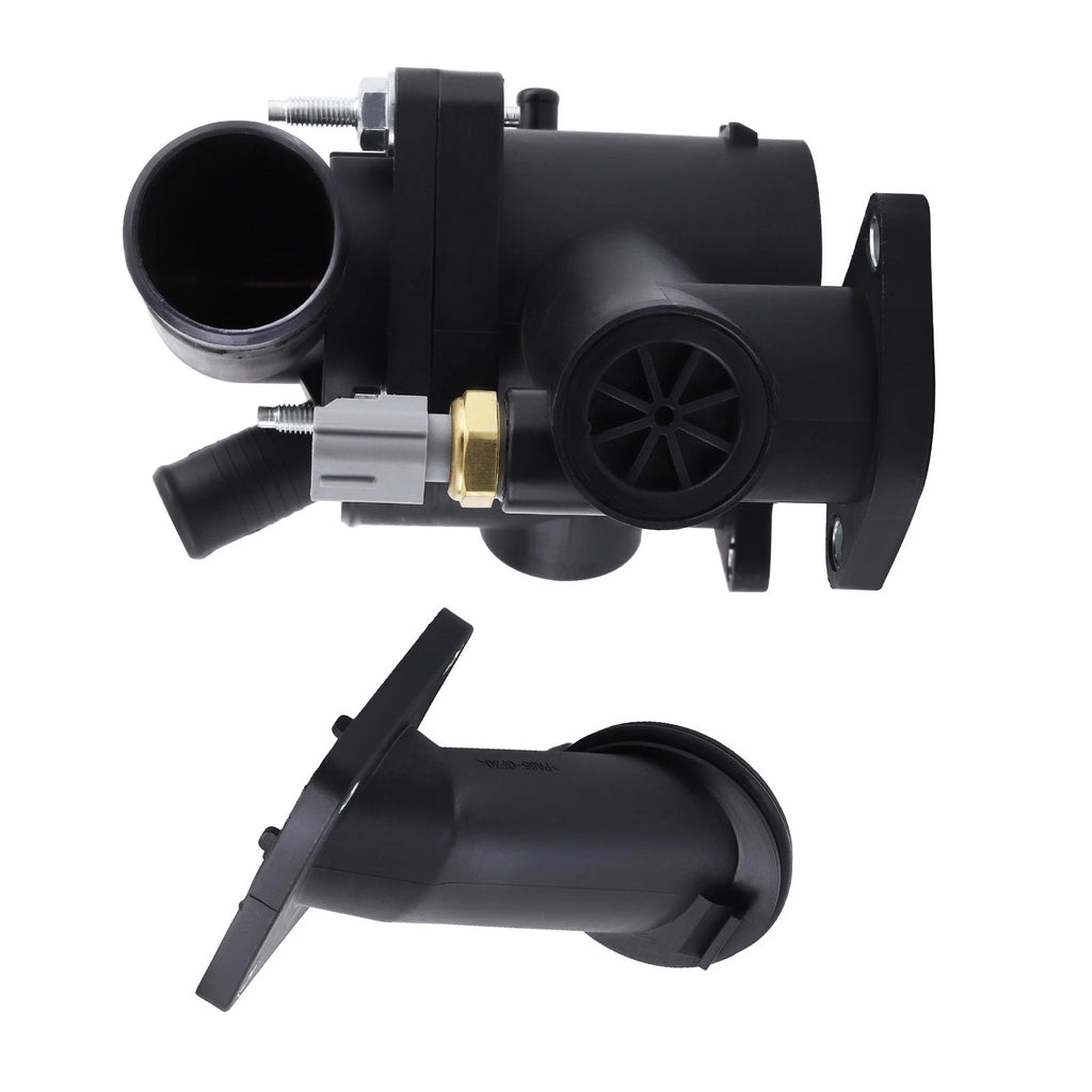 Thermostat Housing with Thermostat for Jaguar XJ8L/S-Type/XJ (1999–2008)