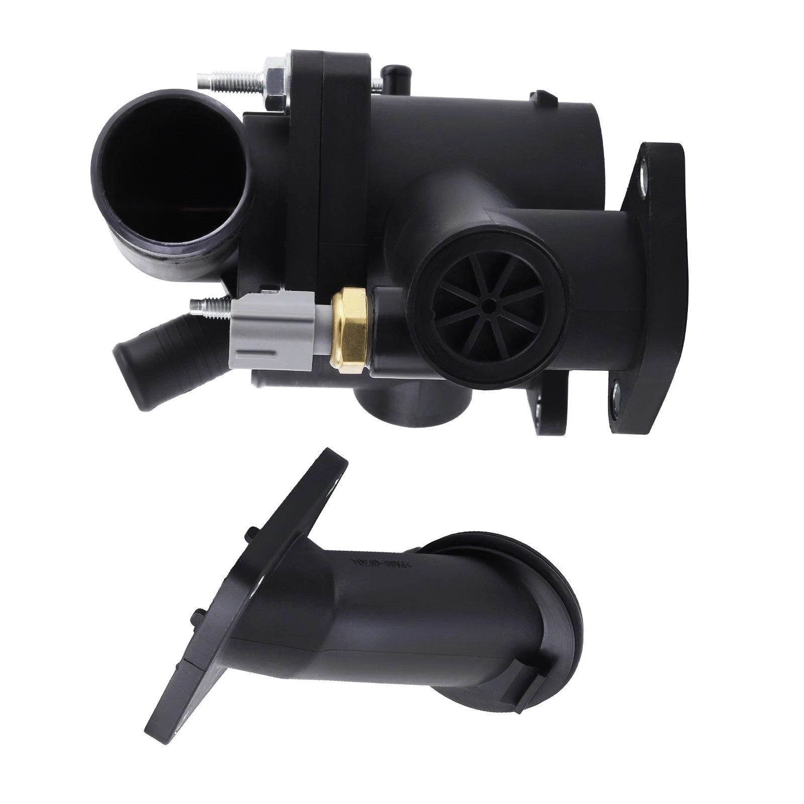 Thermostat Housing with Thermostat for Jaguar XJ8L/S-Type/XJ (1999–2008)