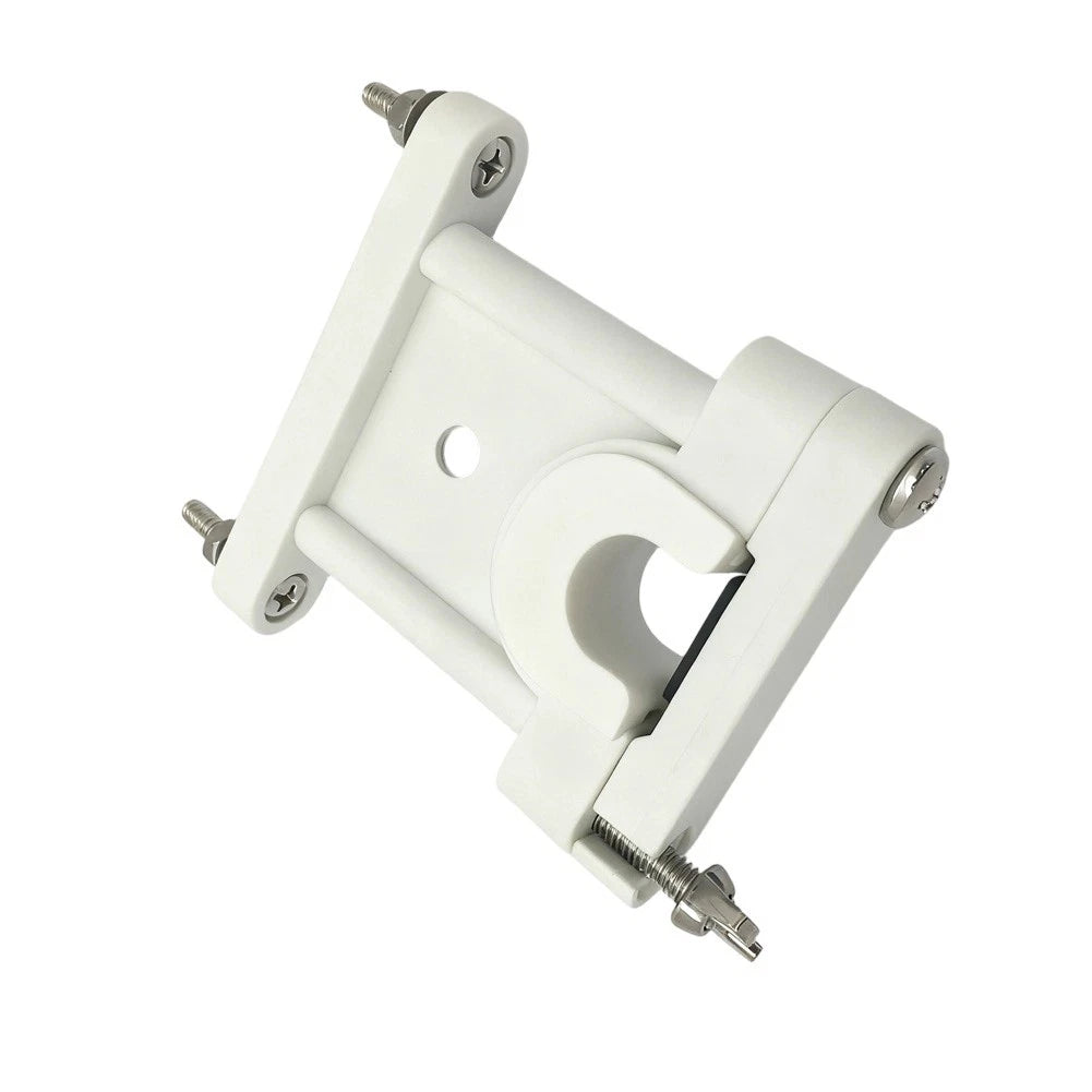 Antenna Mount Base for Marine Vessels - Adjustable Bracket and Clip