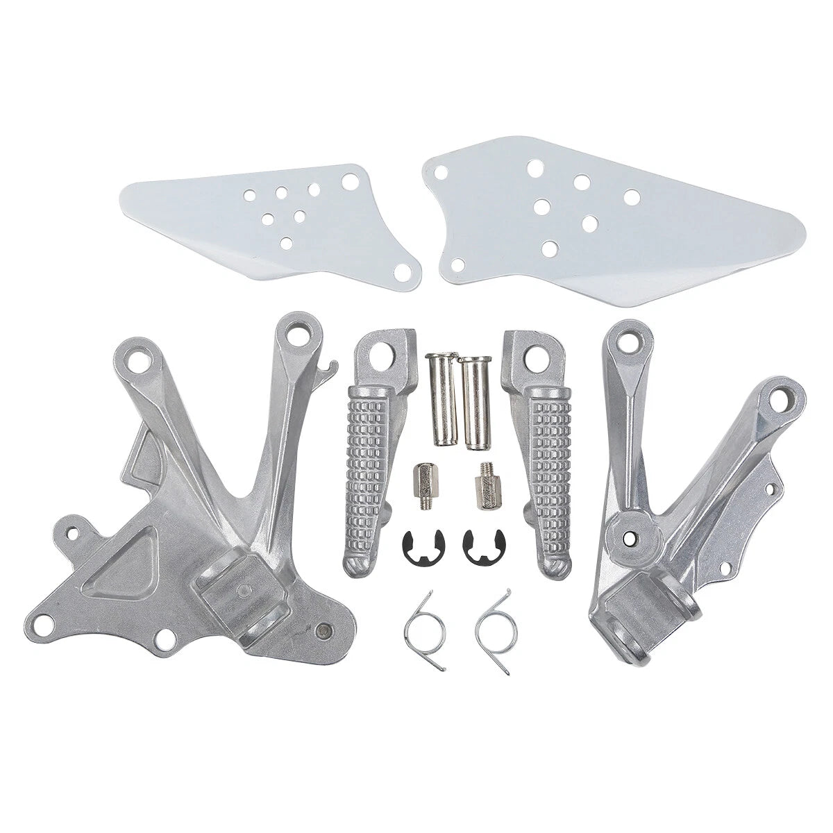 Front Rider Driver Footrest Footpegs Bracket for Kawasaki ZX10R (2006–2010)