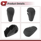 Gear Shift Knob Cover for Ford Edge (2011–2014) Gray Faux Leather