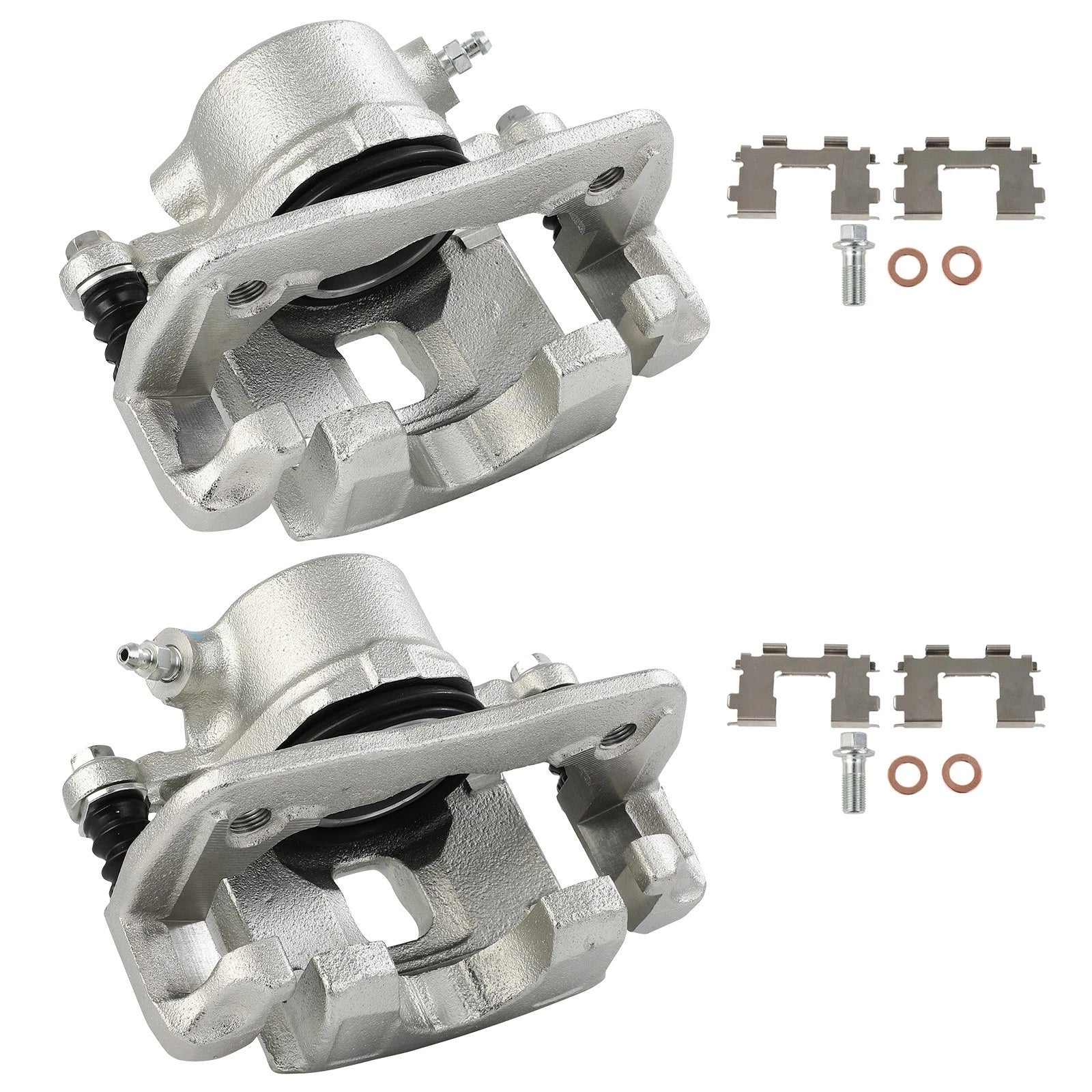 Set of 2 Front Brake Calipers for Chevrolet Tracker, Suzuki Sidekick