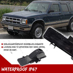Smoked Front Bumper Parking Signal Lights for Chevy S-10 / GMC S-15 (1983–1993)