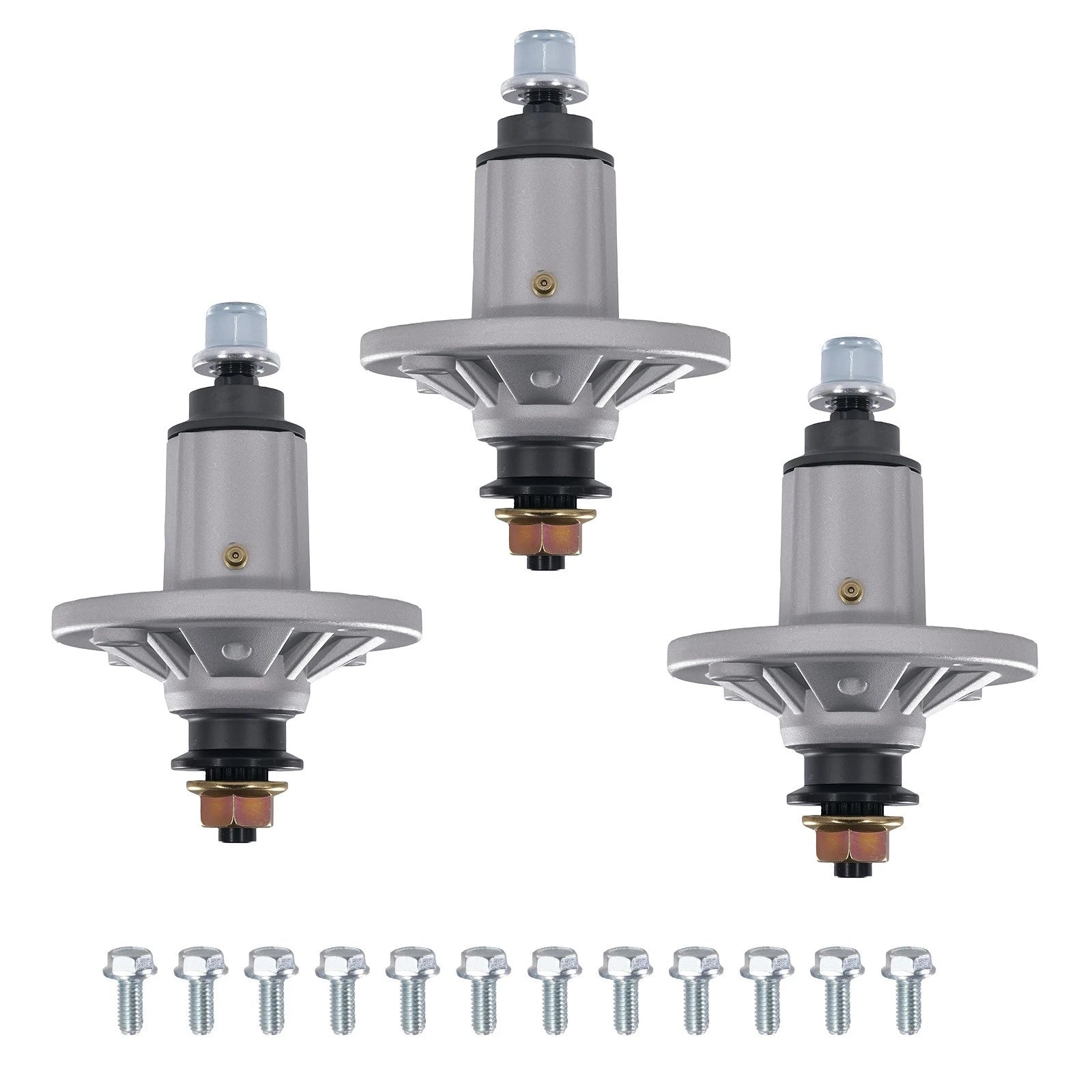 3X Spindle Assembly for John Deere LA140 LA145 D100 D110 (2006–2015) GX22186