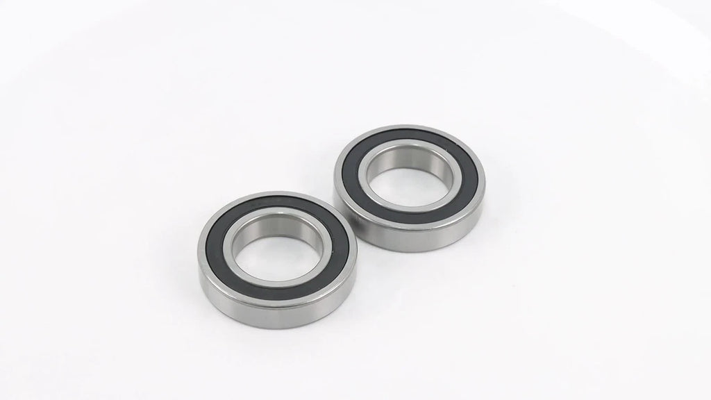 Set of 2 Rubber Sealed 6210-2RS C3 Bearings for Industrial Use (50x90x20mm)