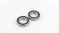 Set of 2 Rubber Sealed 6210-2RS C3 Bearings for Industrial Use (50x90x20mm)