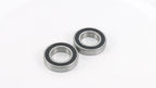 Set of 2 Rubber Sealed 6210-2RS C3 Bearings for Industrial Use (50x90x20mm)