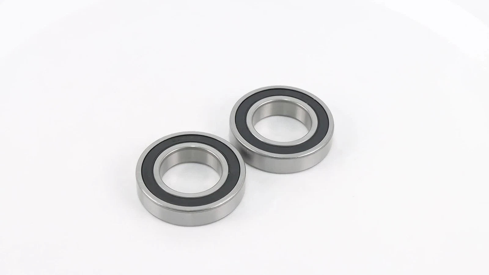 Set of 2 Rubber Sealed 6210-2RS C3 Bearings for Industrial Use (50x90x20mm)