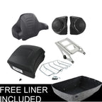 Trunk Pad Mount Rack Speaker for Harley Touring Road Glide (2014–2025)