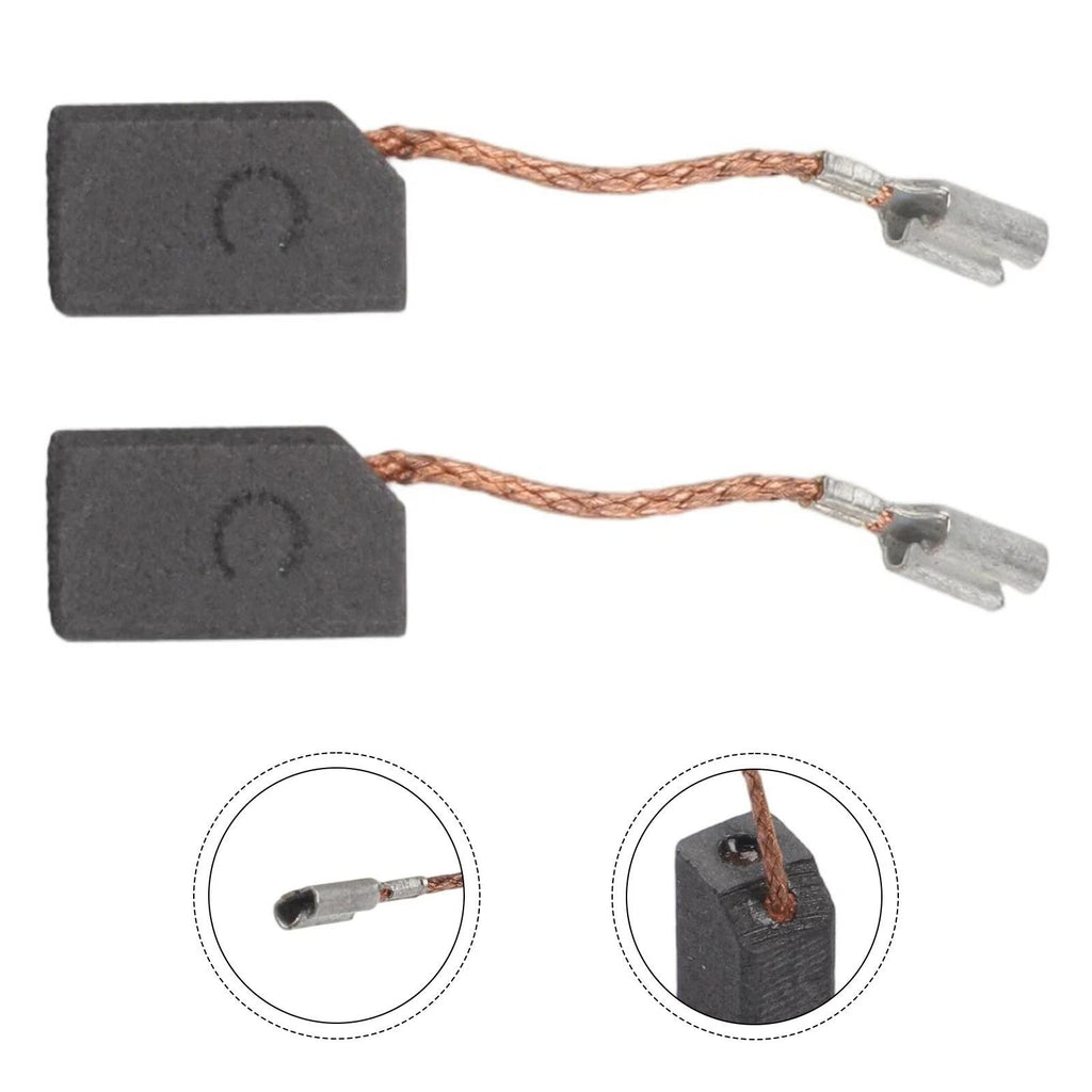 2 Pack Carbon Brushes for DW818 DW821 Small Angle Grinders (Type 1, Type 3)