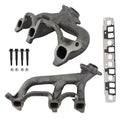 2Pcs Exhaust Manifold & Gasket for Jeep Grand Cherokee (1999–2006)