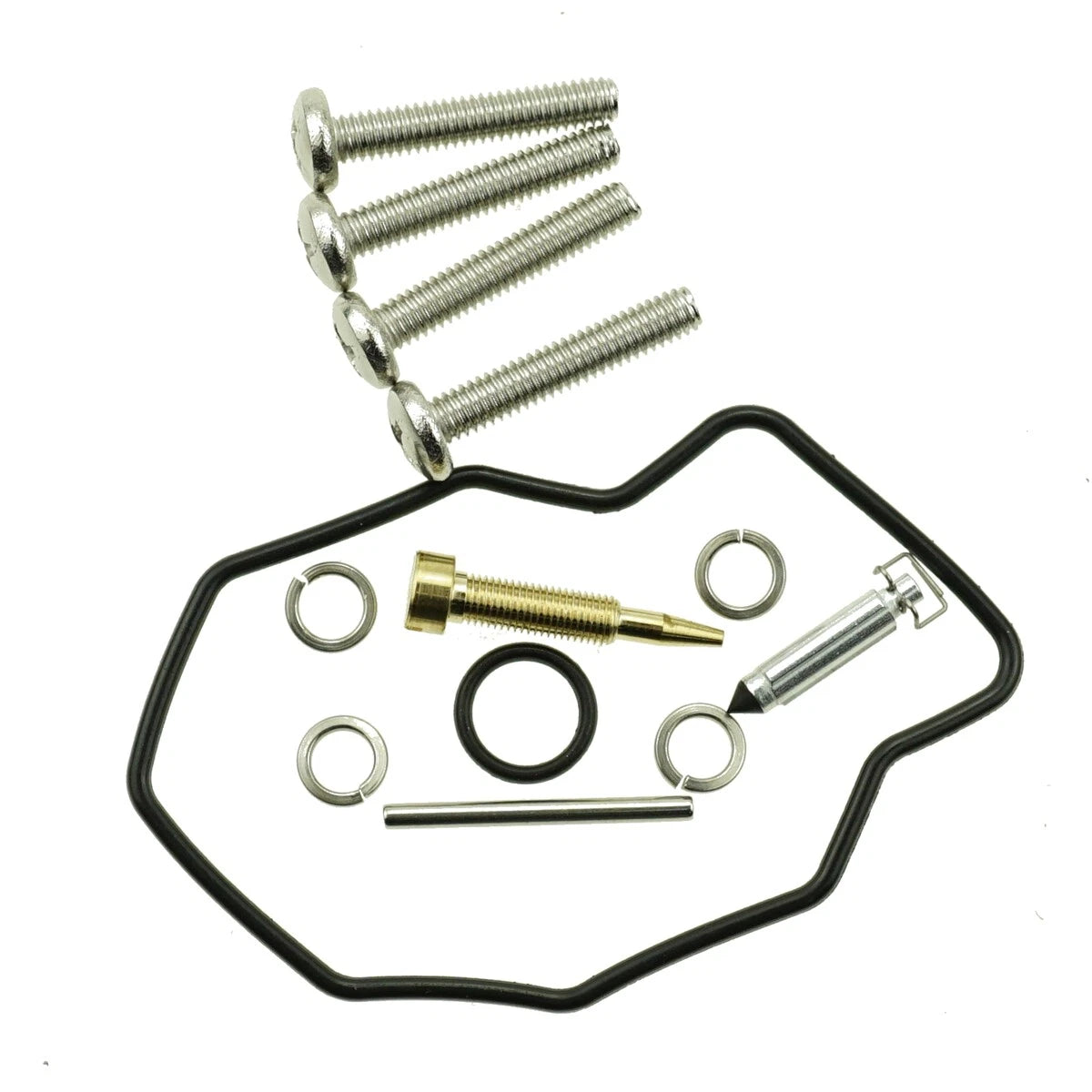 Carburetor Repair Kit 6E3-W0093-00 for Yamaha 2 Stroke 4HP 5HP (1990–2023)