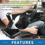 5 Speed Manual Gear Shifter Knob with Cover for Volkswagen Jetta (2006–2010)