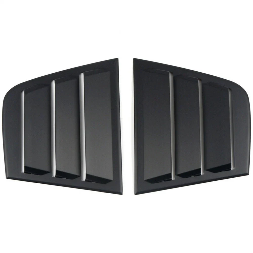 Gloss Black Quarter Louver Covers for Dodge Charger (2011-2021)