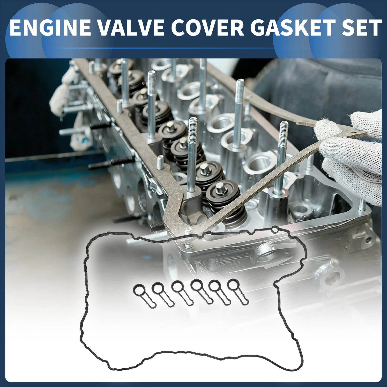 Valve Cover Gasket Set for BMW 540d (2018) 11128590172