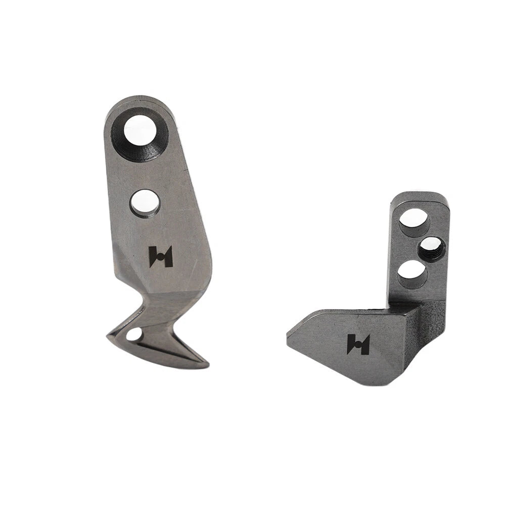 Set of 2 Moving & Fixed Knives for TAJIMA SWF Toyota Embroidery Machines
