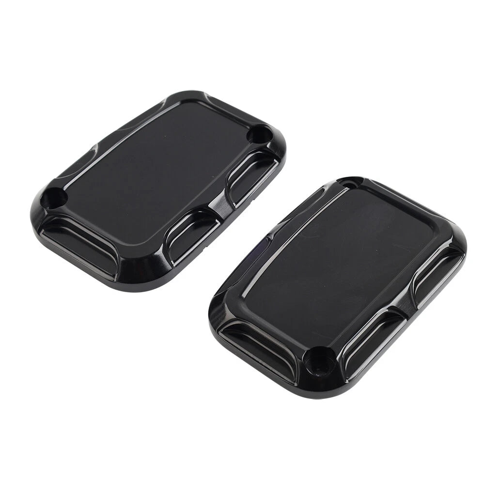 Front Brake Master Cylinder Covers for Harley Street Glide, Road King, V-Rod (2006–2023)