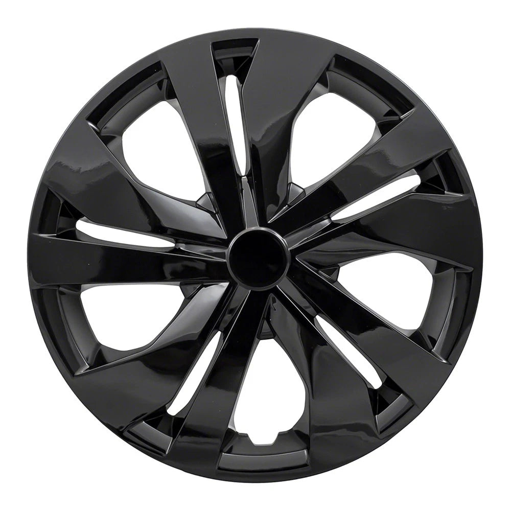 4 Hub Caps 15 Inch Snap On Full Covers for Nissan Versa (2020–2025)