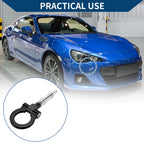 Tow Hook for Honda S2000 (2000–2009) - Metal Towing Hook Ring, Black
