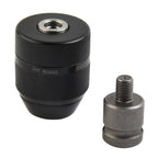 Keyless Metal Drill Chuck 3/8-24UNF for Hand Electric Drill (0.8mm-10mm)