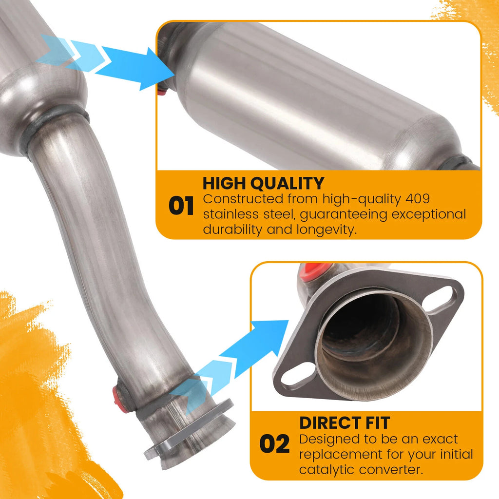 Set of 2 Catalytic Converters for Ford F150, Lincoln Mark LT (2004–2006) 5.4L V8