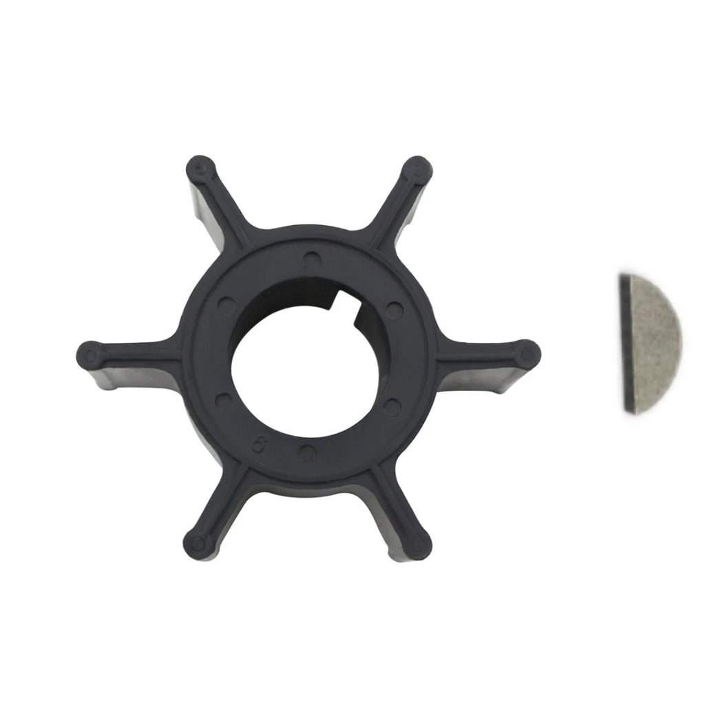 Water Pump Impeller & Key for Yamaha Mariner Outboard 8hp 15hp (47-95611M 47-81242M)